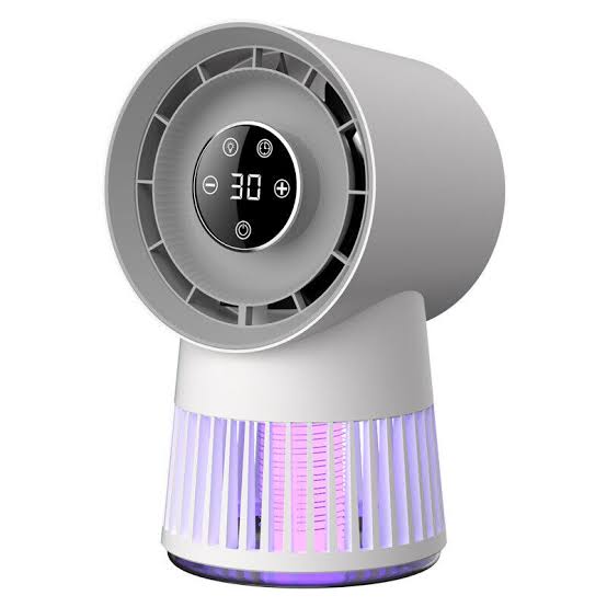 Creative 2-in-1 Mosquito Killing Mini Desk Fan Electric Mosquito